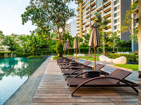 ٻҾ Cozy Condo for Rent ZIRE Wongamat, Pattaya Sea and pool view 0909693645